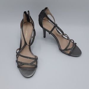 Pelle Moda Women's Ruby-MT Dress Sandal Silver